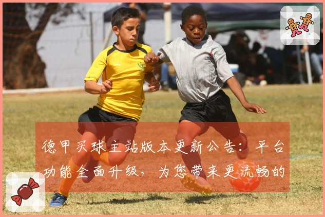 德甲买球主站版本更新公告：平台功能全面升级，为您带来更流畅的观赛体验